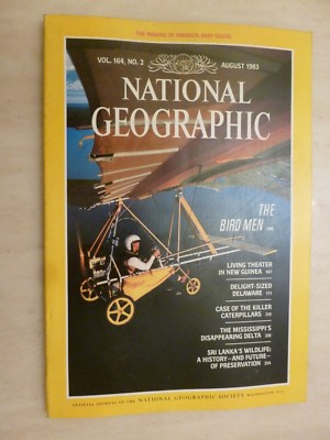 National Geographic Vol. 164 No 2, August 1983 The Bird Men