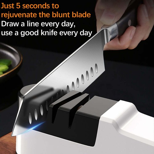 Electric Knife Sharpener Professional Kitchen Sharpening Stone Grinder knives - Picture 5 of 11