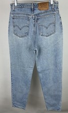 Vintage 90s LEVIS 15921 Jeans WOMENS 30x30 ACTUAL Tapered Leg Orange Tab Patina