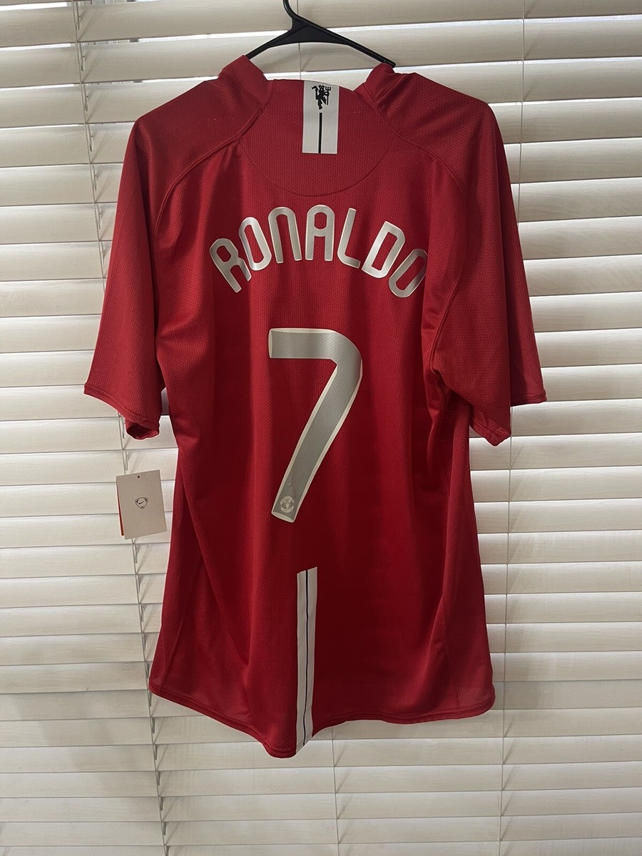 England Manchester United Ronaldo Player Issue Football Nike Shirt