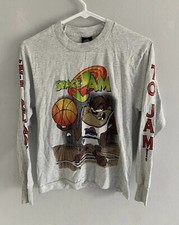 Vintage Space Jam Long Sleeve Shirt 1996 Looney Tunes Shirt XS