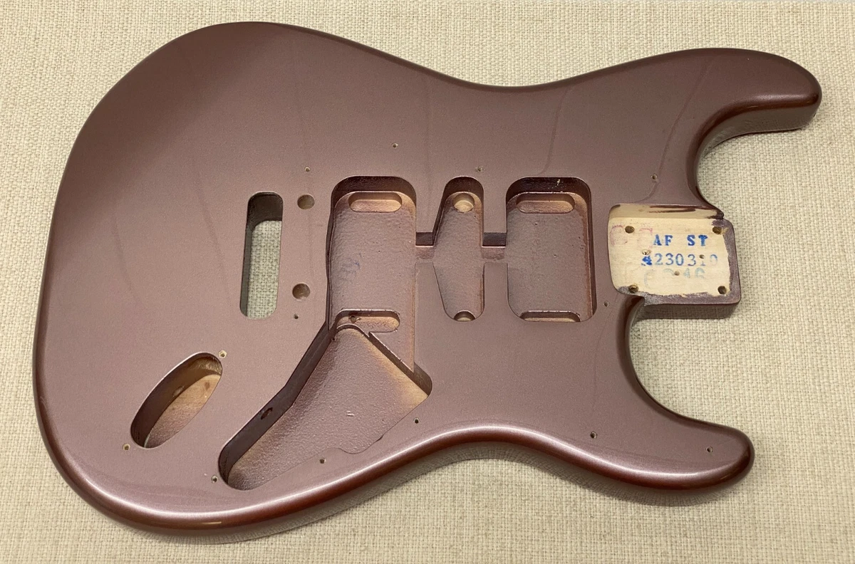 OEM Fender Squier Affinity 2 Pt TREMOLO STRAT BODY Burgundy Mist