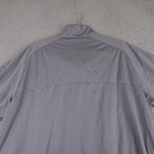 Nike Golf Windbreaker Jacket Mens Large Gray 1/4 Zip Pullover Pockets Logo* — photo 9