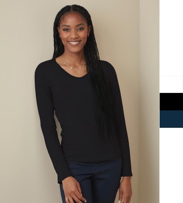 10 Stück Set Stedman Damen Shirt Body Fit Longsleeve Claire weiter Halsausschnit