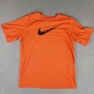 neon orange dri fit shirt