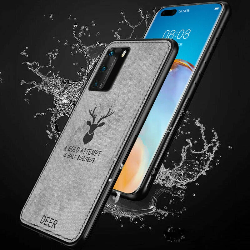 Slim Deer Elk Phone Case For Huawei P30 P40 P50 Pro Mate 30 Honor 30S 60 Pro - Image 4 of 4