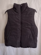 Trendy Queen Women's Puffer Vest Sleeveless Size Medium Black Nwt :fl24-2