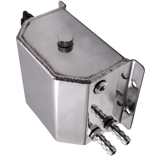 1L Coolant Radiator Overflow Recovery Water Tank Bottle Aluminum Alloy 1000ml - Picture 6 of 12