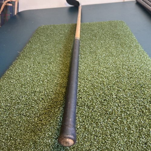 Spalding Brothers Symetric 19 Iron Niblic RH Hickory Shaft Leather Grip Clean+! - Picture 8 of 10