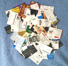 LOT of 120 + BUSINESS CARDS for collection ALL DIFFERENT