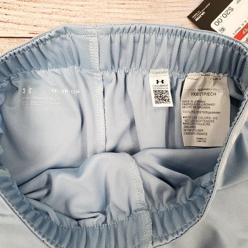 Girl's Youth Under Armour UA Loose Fit Blue Shorts Size YXS NWT - Picture 5 of 6