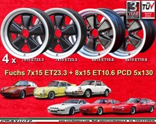 Set cerchi Porsche 911 SC TURBO 7x15+8x15 Felgensatz  Teilegutachten wheels