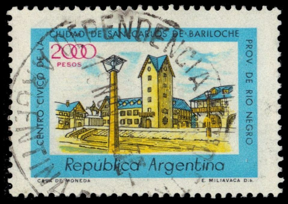 ARGENTINA 1178 - Architecture 'Bariloche Civic Centre' (pf22597)