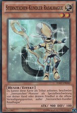 Yu-Gi-Oh HA07-DE042 Sternzeichen Kundler Rasalhague Unl. Super Rare NM