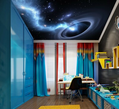 3D White Galaxy 1364 WallPaper Murals Wall Print Decal Wall Deco AJ WALLPAPER