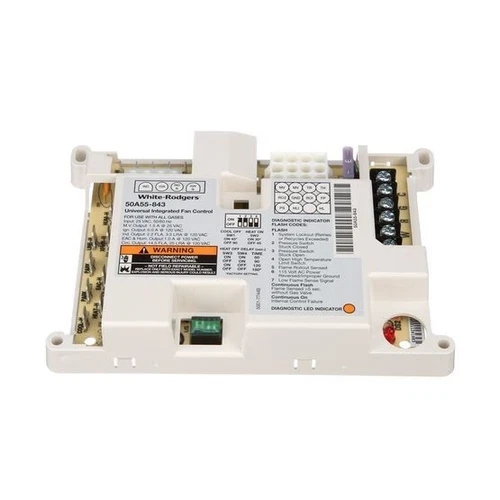 White-Rodgers 50A55-843 Integrated Furnace Control Board, Universal Replacement