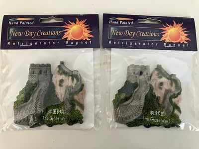 NEW The Great Wall of China Magnet Lot of 2