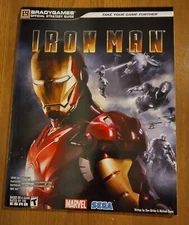**NEW** Iron Man Official Strategy Guide Book Covers All Platforms