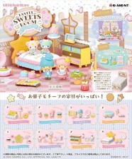Re-Ment Sanrio Little Twin Stars Pastello Dolci Camera 8 Tipo Scatola Completa NUOVO