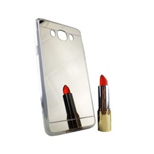 Phone Case For Samsung Galaxy J7 (2016) Protective Case Back Cover Bumper Silver