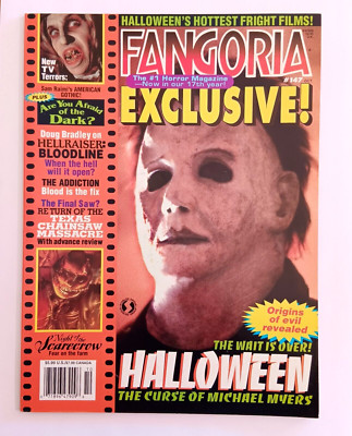 FANGORIA, Horror Magazine 147, Exclusive Halloween The Curse Of Michael Myers
