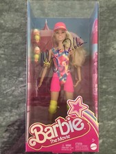 Margot Robbie Signed Barbie Figure Doll With COA