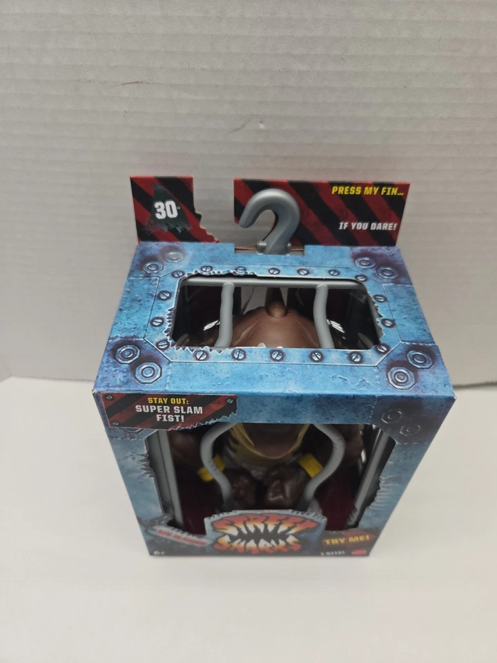 Экшн-фигурка Mattel Street Sharks 30th Anniversary Big Slammu - новая в коробке - Изображение 3 из 4