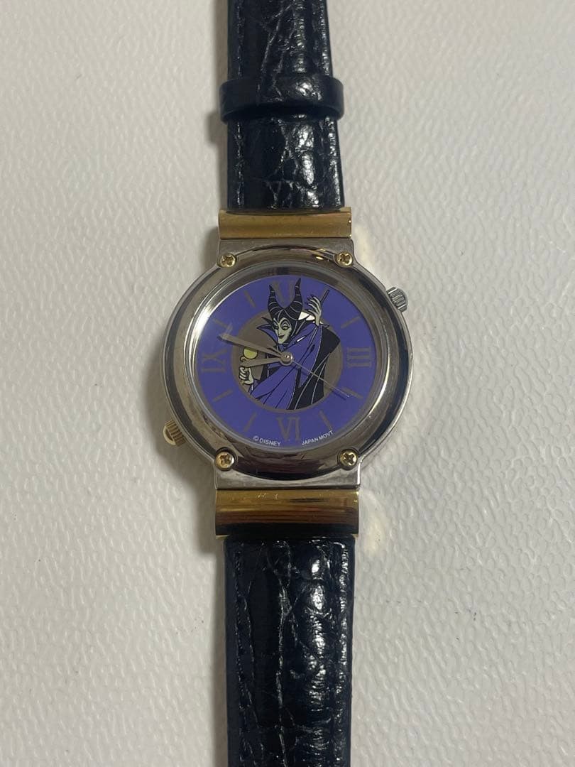Disney Aurora Maleficent Reversible Quartz Watch 157/1000 32 mm Collectible 15+
