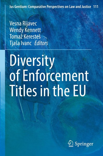 Diversity Of Enforcement Titles In The Eu Vesna Rijavec-image