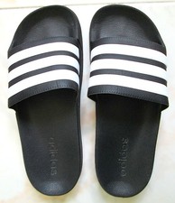 Ciabatte originali ADIDAS ADILETTE SHOWER nere bianche 40 41 piscina palestra