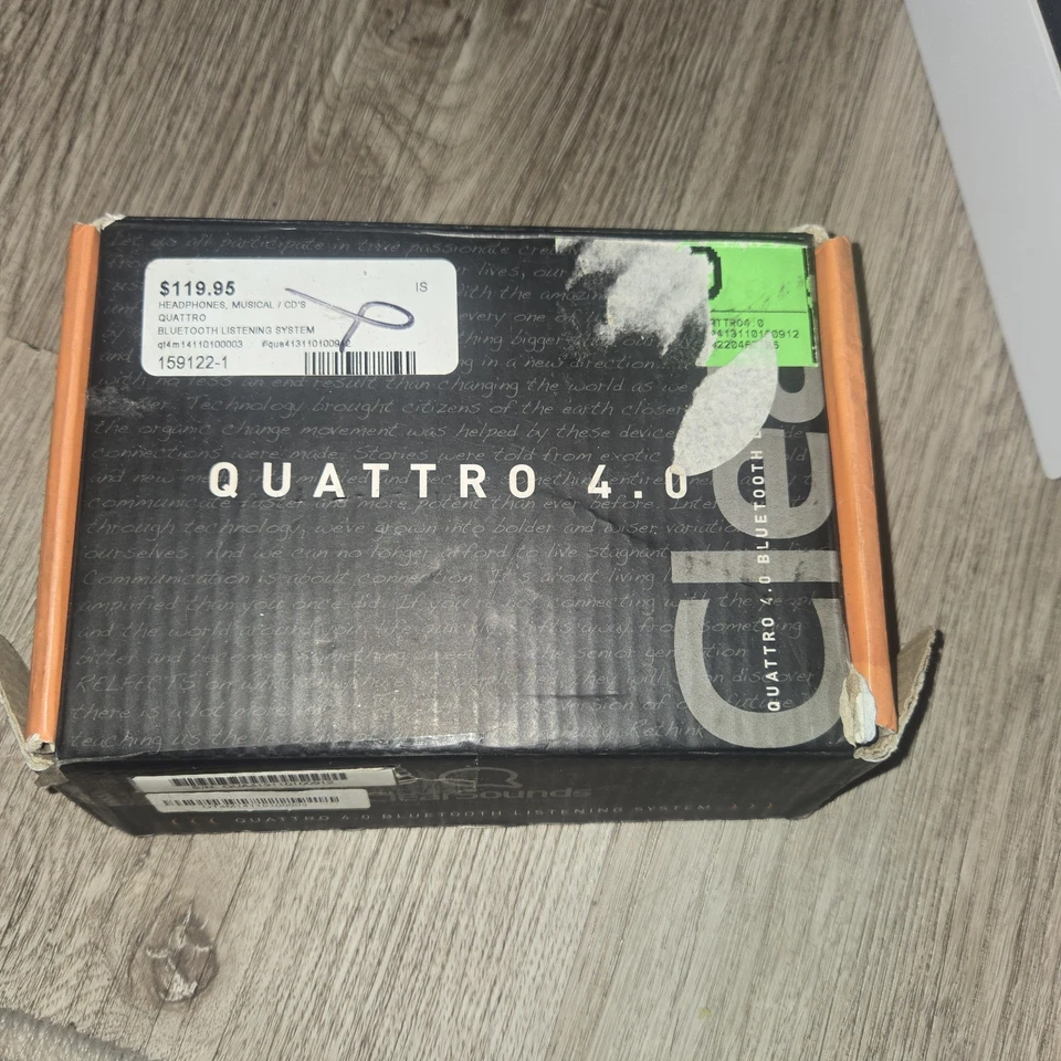 Sistema de escucha Clear Sounds Quattro 4.0 CSQT4 Bluetooth Foto 2 de 4