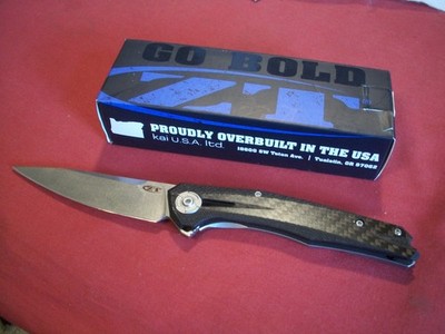 Zero Tolerance Flipper Pocket Knife #0707 w/ Box, NIB NOS