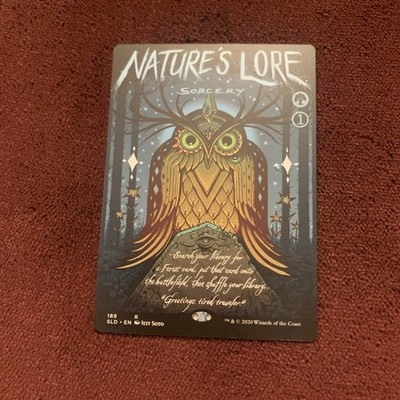 Nature's Lore Secret Lair 189 Regular Card Drop Near Mint Condition Magic MTG