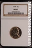 1978 Jefferson Nickel - NGC MS 67 - Scarce No Reserve #SLJ545