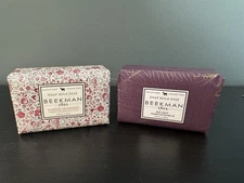 (2) Beekman 1802 Goat Milk Body Soap Bar 3.5oz FIG LEAF and HONEYED GRAPEFRUIT