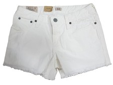 Polo Ralph Lauren Girl's Denim Jean Shorts Frayed Hem Kids Clothing