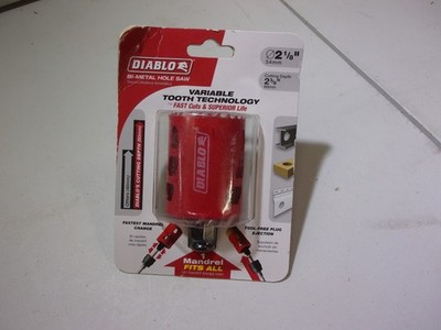 NEW DIABLO  2-1/8''  BI-METAL HOLE SAW  # DHS2125 ..