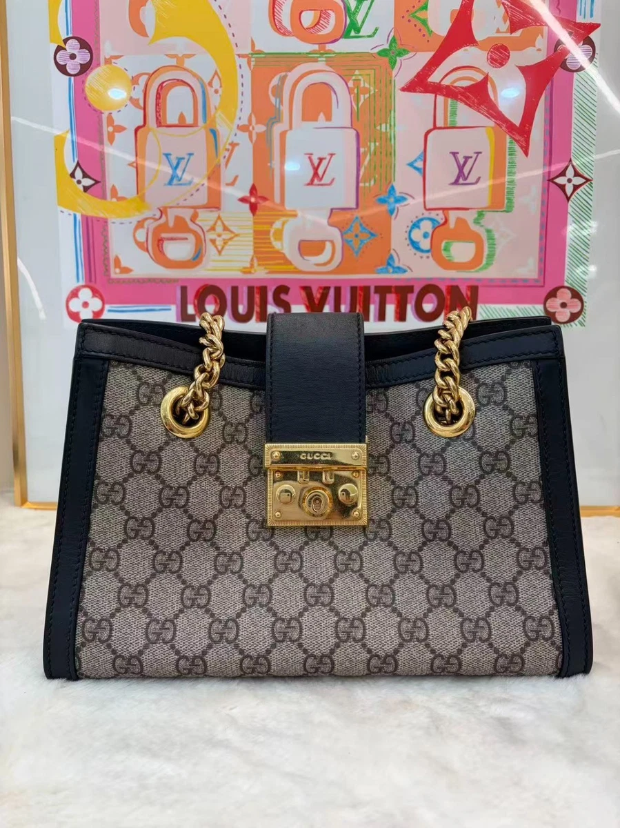 GUCCI GGスプリーム トートバッグ GUCCI 高級 トートバッグ GGスプリーム レザー pvc ニース金具 【公式