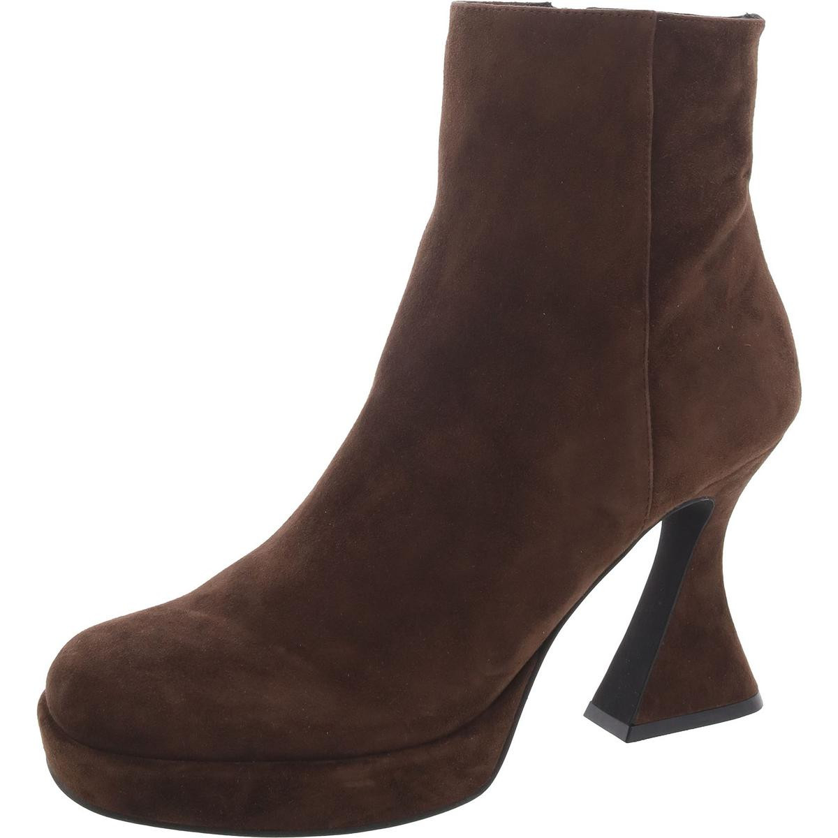 Женские коричневые ботильоны JC Play by Jeffery Campbell 10 среднего размера (B,M) BHFO 0092