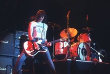 Johnny Ramone of the Ramones performing onstage on November 30, 197 Old Photo