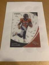 2021 Panini Chronicles Clear Vision Javonte Williams RC #CVR-18 Broncos