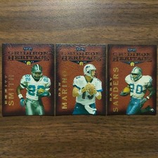 3 Barry Sanders GH4 Emmitt Smith GH14 Dan Marino GH13 Playoff GRIDIRON HERITAGE