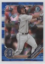 2019 Bowman Chrome Draft Sapphire Edition Blue 20/99 Cooper Johnson #BDC-200 h8o