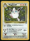 2000 Pokemon Base Set 2 Wigglytuff 19/130 Holo Rare EX