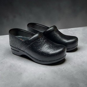 Dansko XP Womens Professional Leather Clogs Shoes Size 38 Black