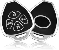 Key Fob Cover, Car Key Case for 2009-2016 Venza, 2007-2011 Camry, 2009-2010 Coro