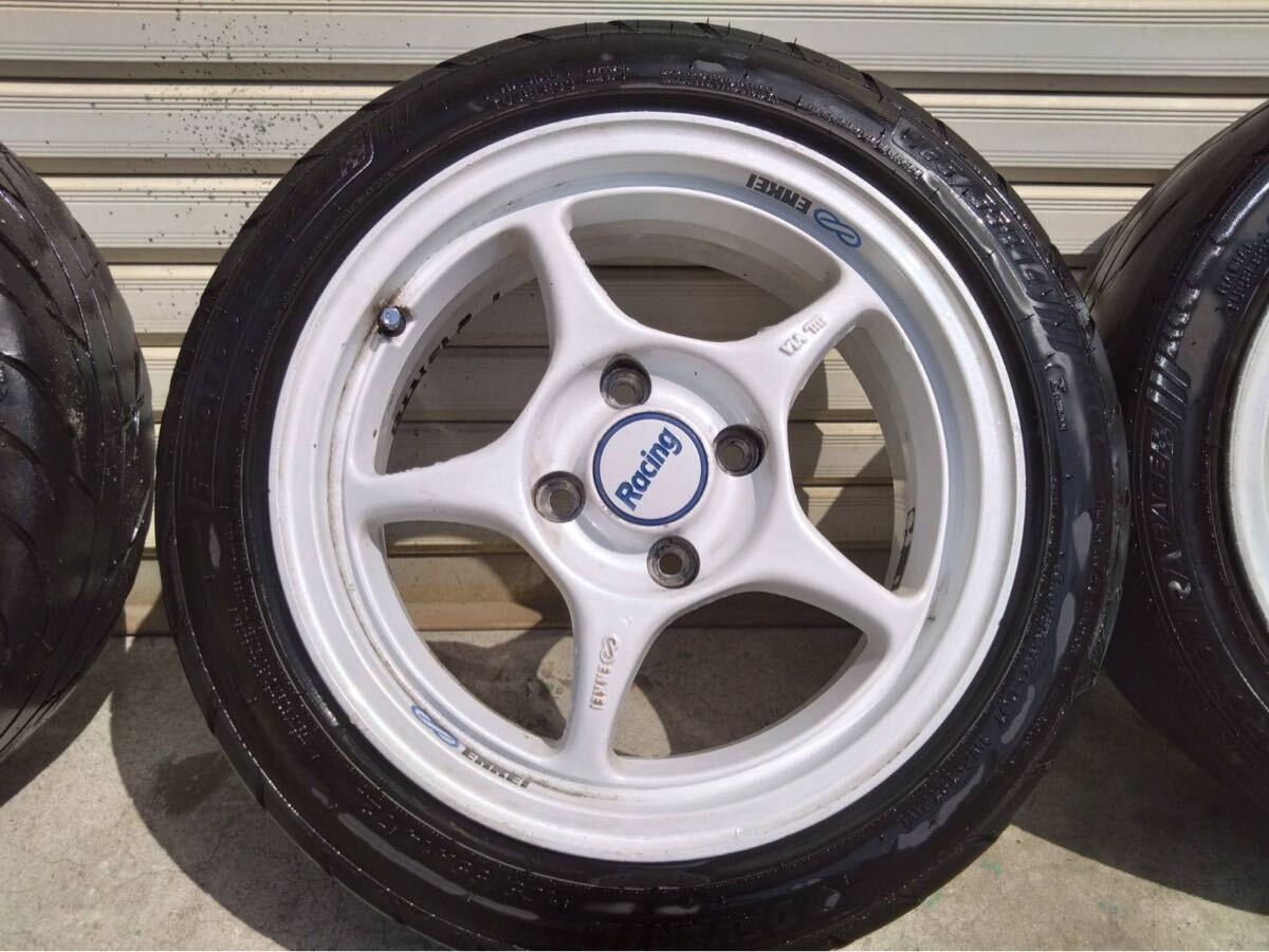 JDM Rare Enkei P1 Racing PCD100 6J +38 4-Book Set No Tires | eBay