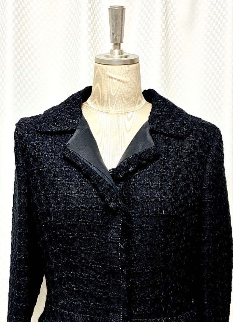 PRADA Tailored Jacket Excellent Condition Tweed B… - image 9