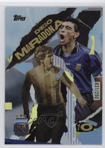 Diego Maradona #41 2024 Topps Argentina Team Set card