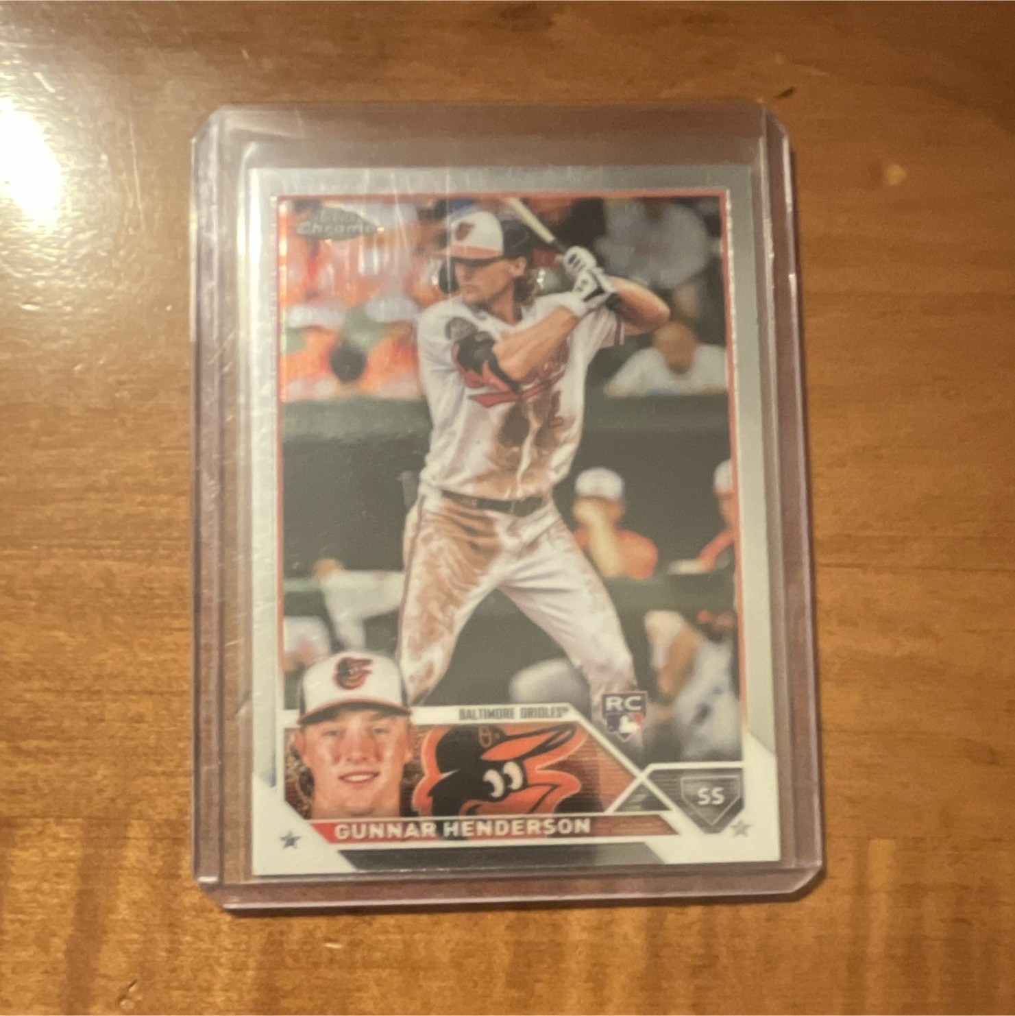 Topps Chrome 2023 Gunnar Henderson RC Rookie #2 Baltimore Orioles